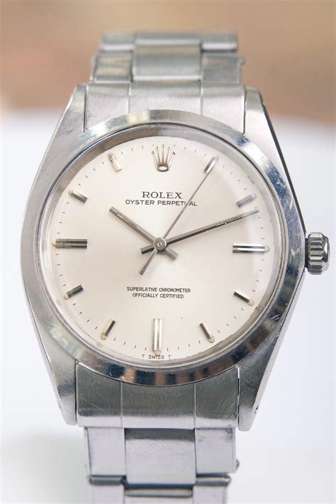 vintage Rolex Oyster Perpetual chart